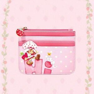 Pink Polka Dot Key & Card Holder
